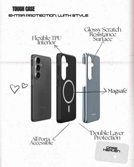 Café Bleu | Magnetic Tough Phone Case