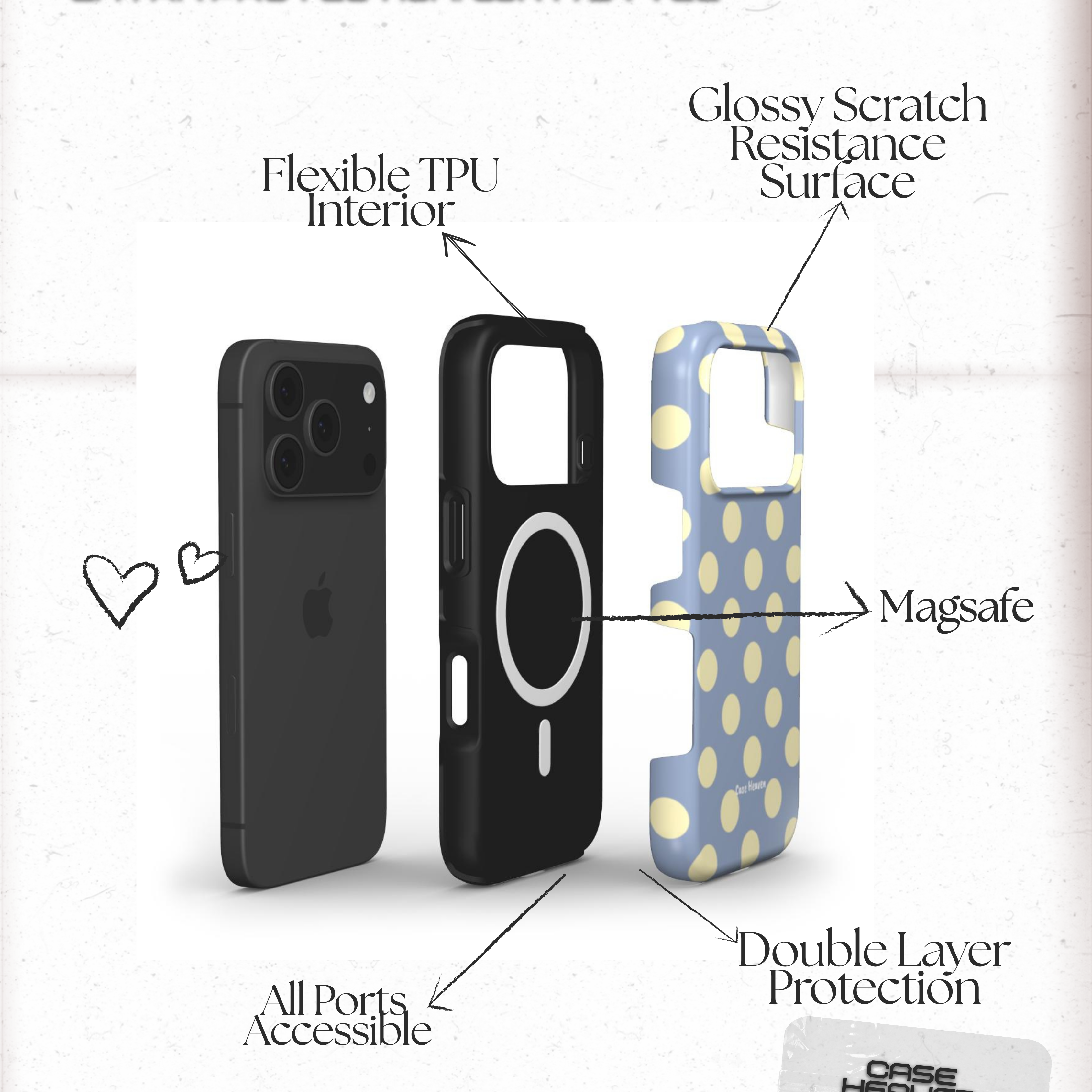 Bluebell Butter | MagSafe Tough Phone Case