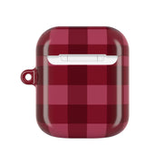 Ruby Gingham | AirPods Case