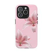 Pink Lily | MagSafe Tough Phone Case