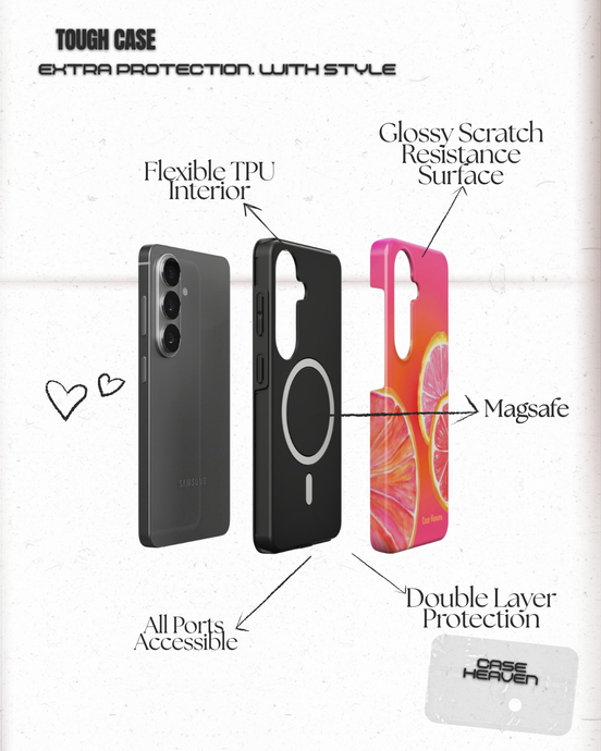 Citrus Crush | Magnetic Tough Phone Case