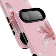 Pink Lily | MagSafe Tough Phone Case