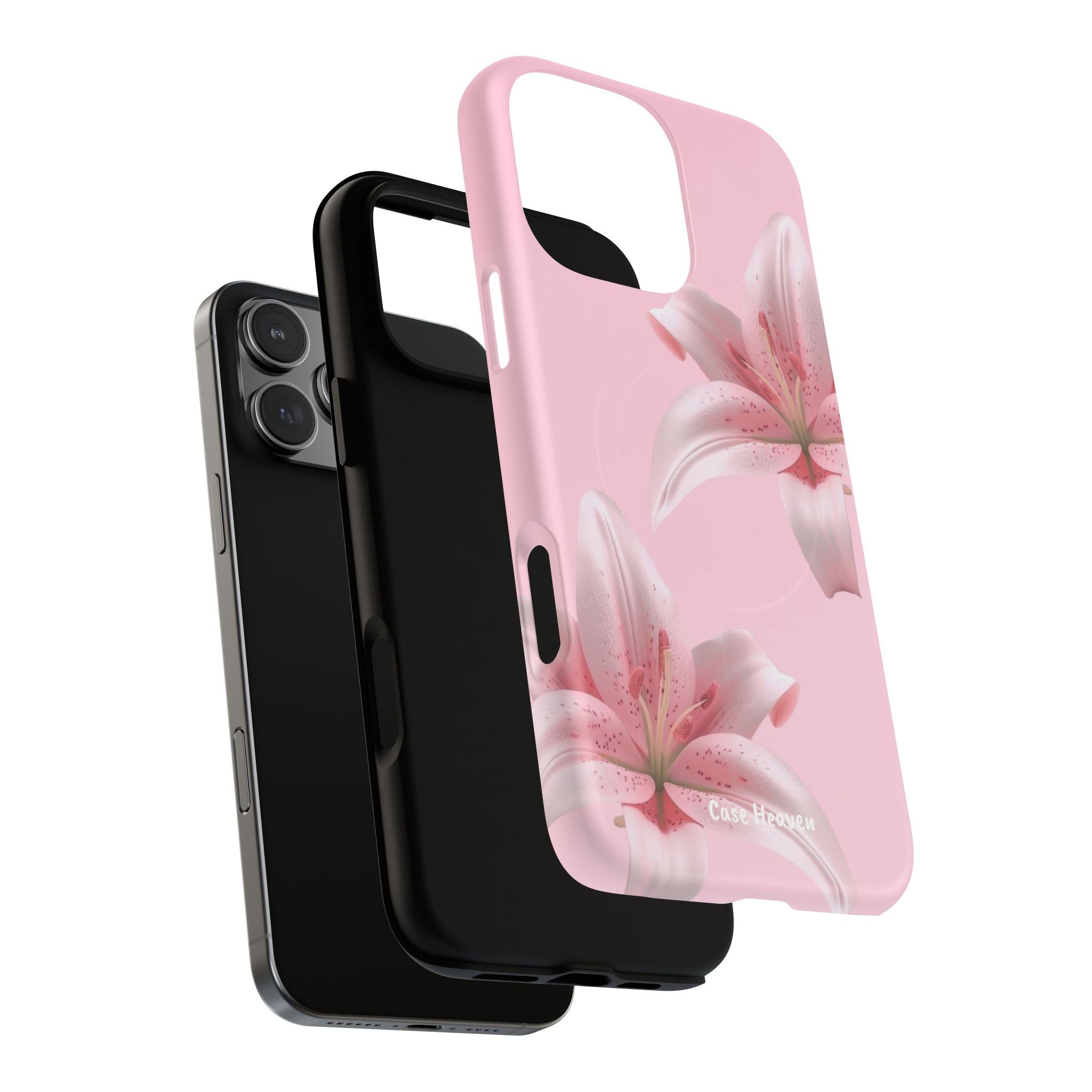 Pink Lily | MagSafe Tough Phone Case