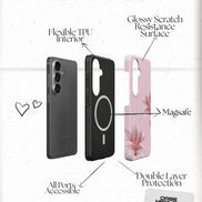 Pink Lily | Magnetic Tough Phone Case