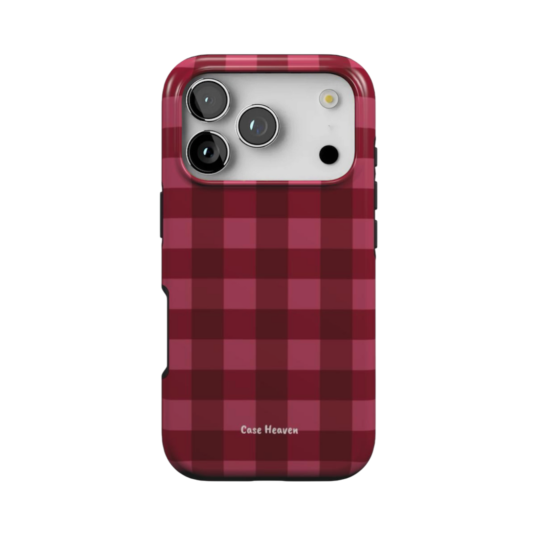 Ruby Gingham | MagSafe Tough Phone Case
