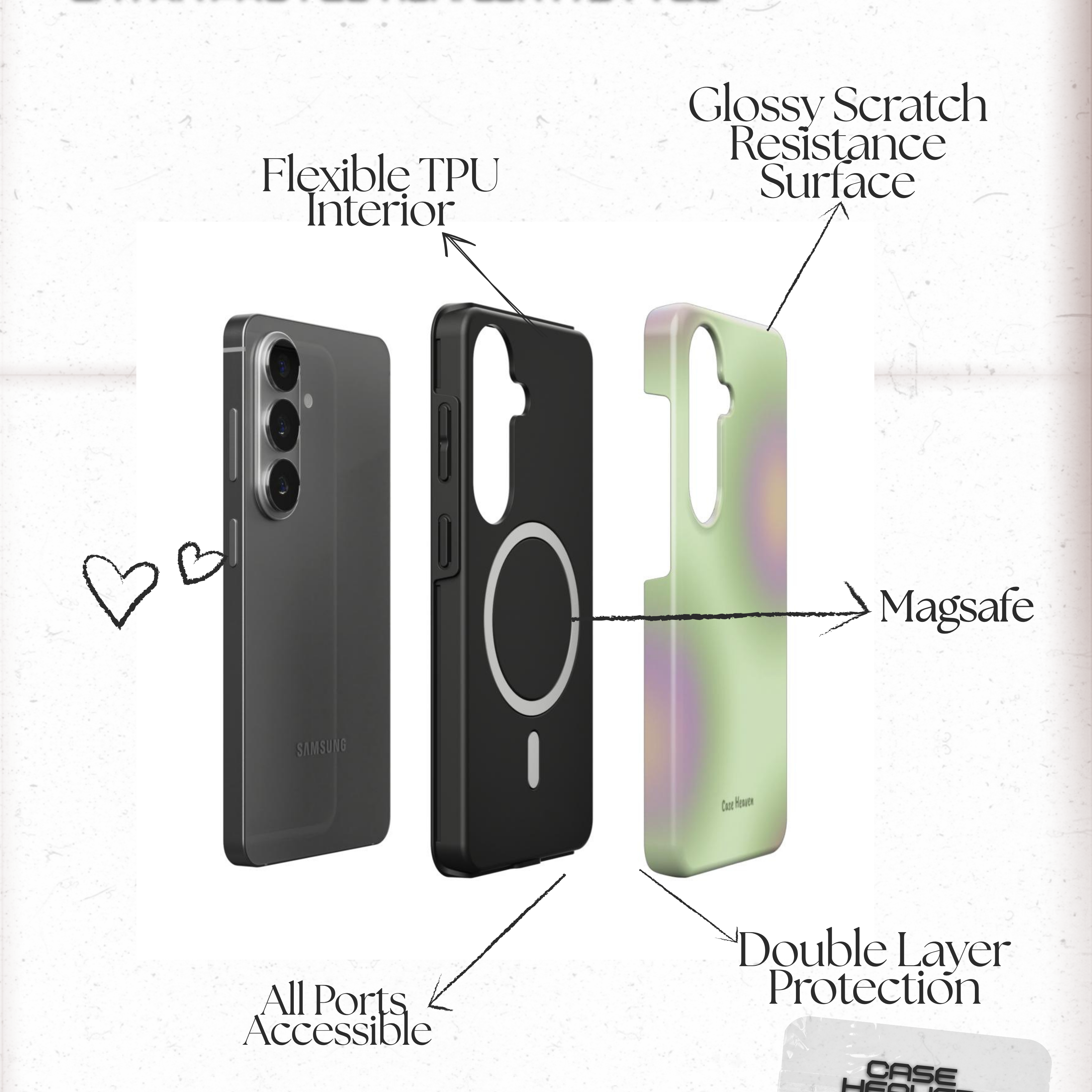 Bloom Aura | Magnetic Tough Phone Case