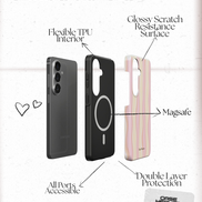 Buttercream Waves | Magnetic Tough Phone Case