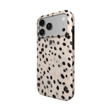 Black & White Speckle | MagSafe Tough Phone Case
