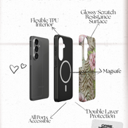 Wild Blossom| Magnetic Tough Phone Case