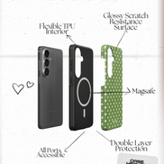 Polka Meadow | Magnetic Tough Phone Case