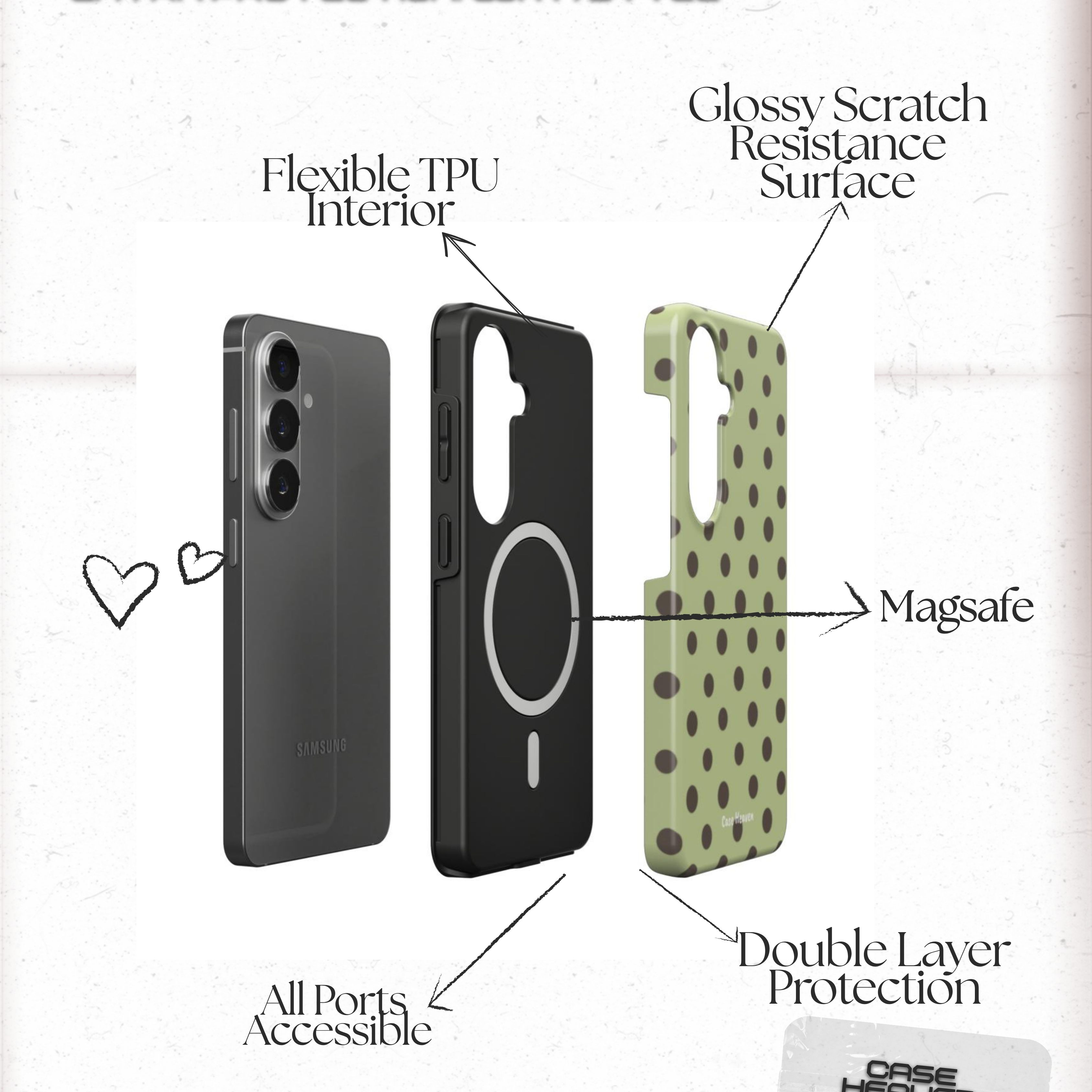 Pear Sorbet | Magnetic Tough Phone Case
