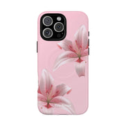 Pink Lily | MagSafe Tough Phone Case