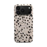 Black & White Speckle | MagSafe Tough Phone Case
