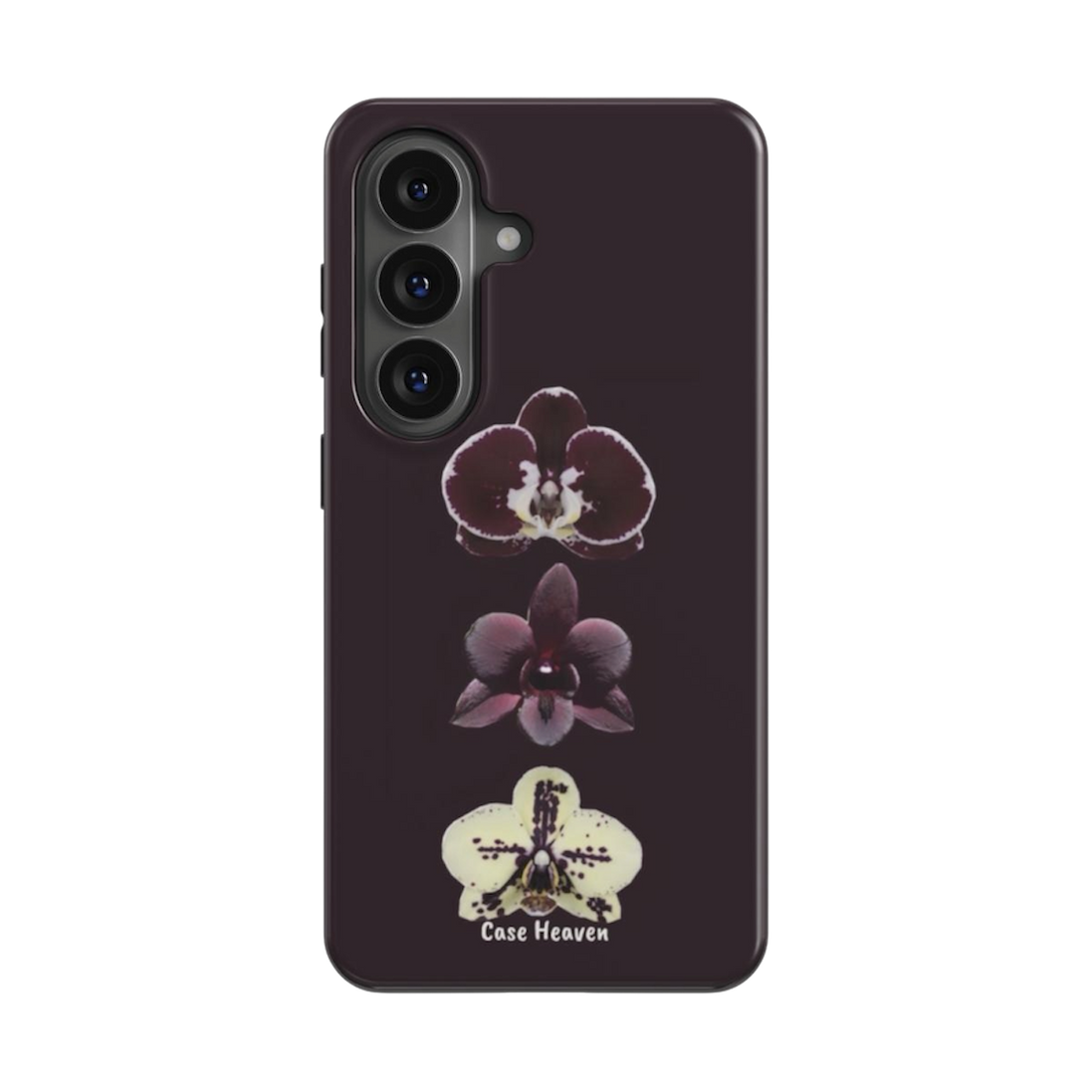 Midnight Orchid | Magnetic Tough Phone Case
