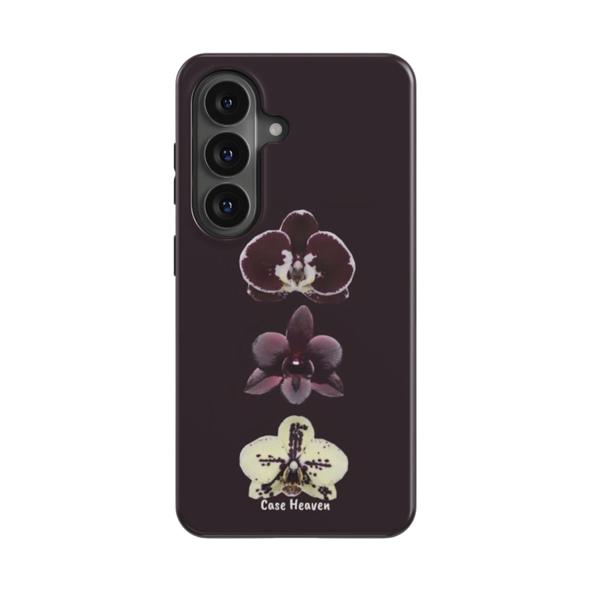 Midnight Orchid | Magnetic Tough Phone Case