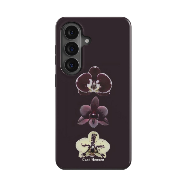 Midnight Orchid | Magnetic Tough Phone Case