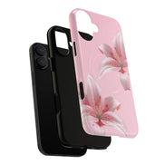 Pink Lily | MagSafe Tough Phone Case