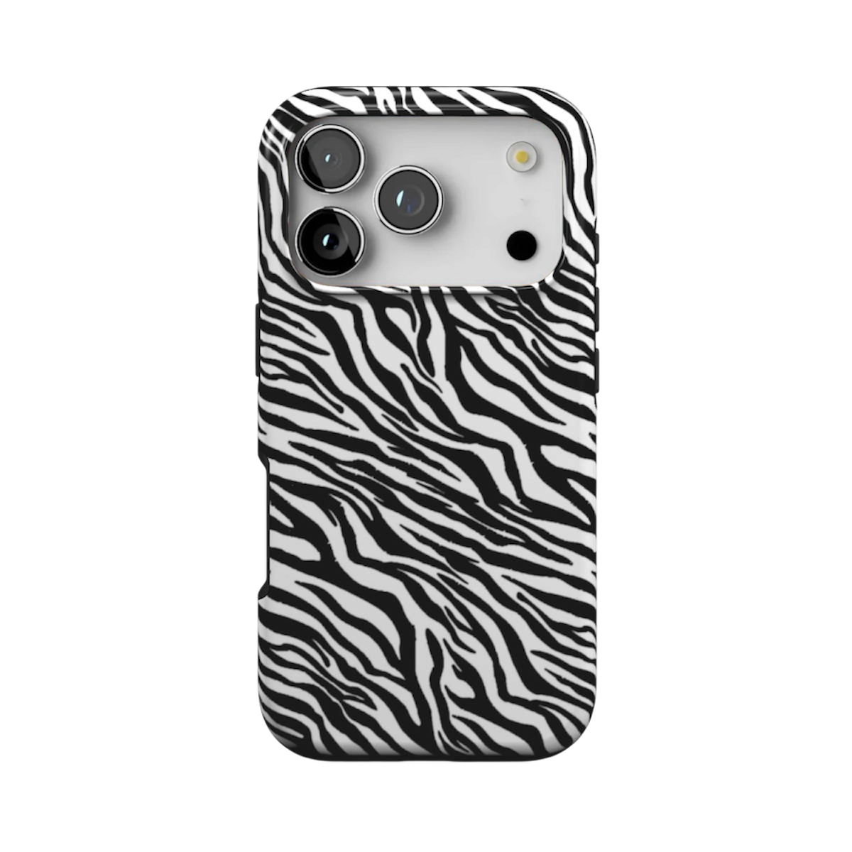 Shimmering Zebra Print | MagSafe Tough Phone Case