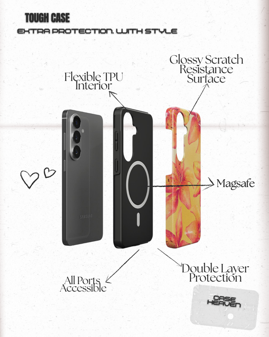 Sunlit Lily | Magnetic Tough Phone Case