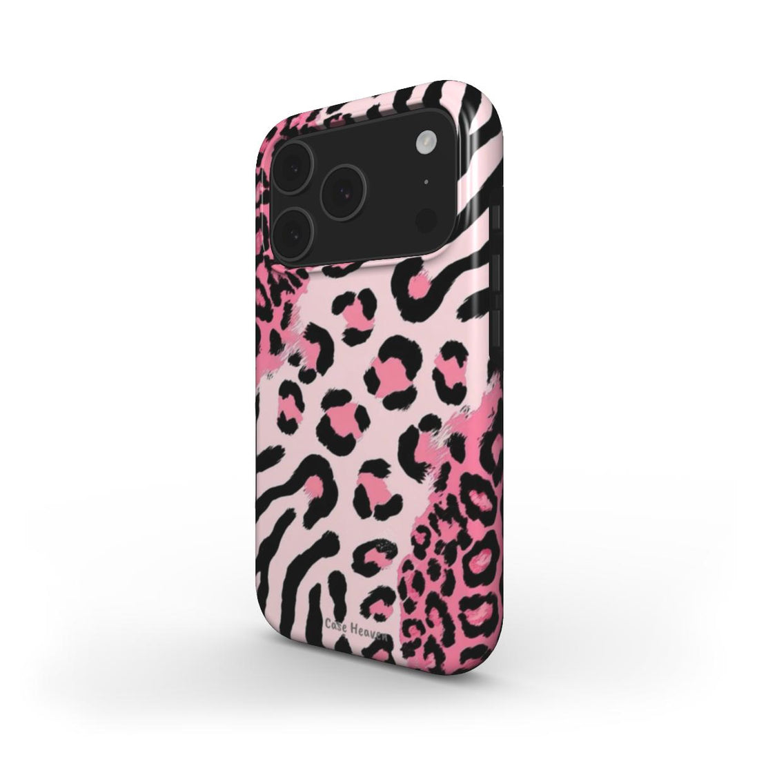 Pink Edgy Animal Print | MagSafe Tough Phone Case