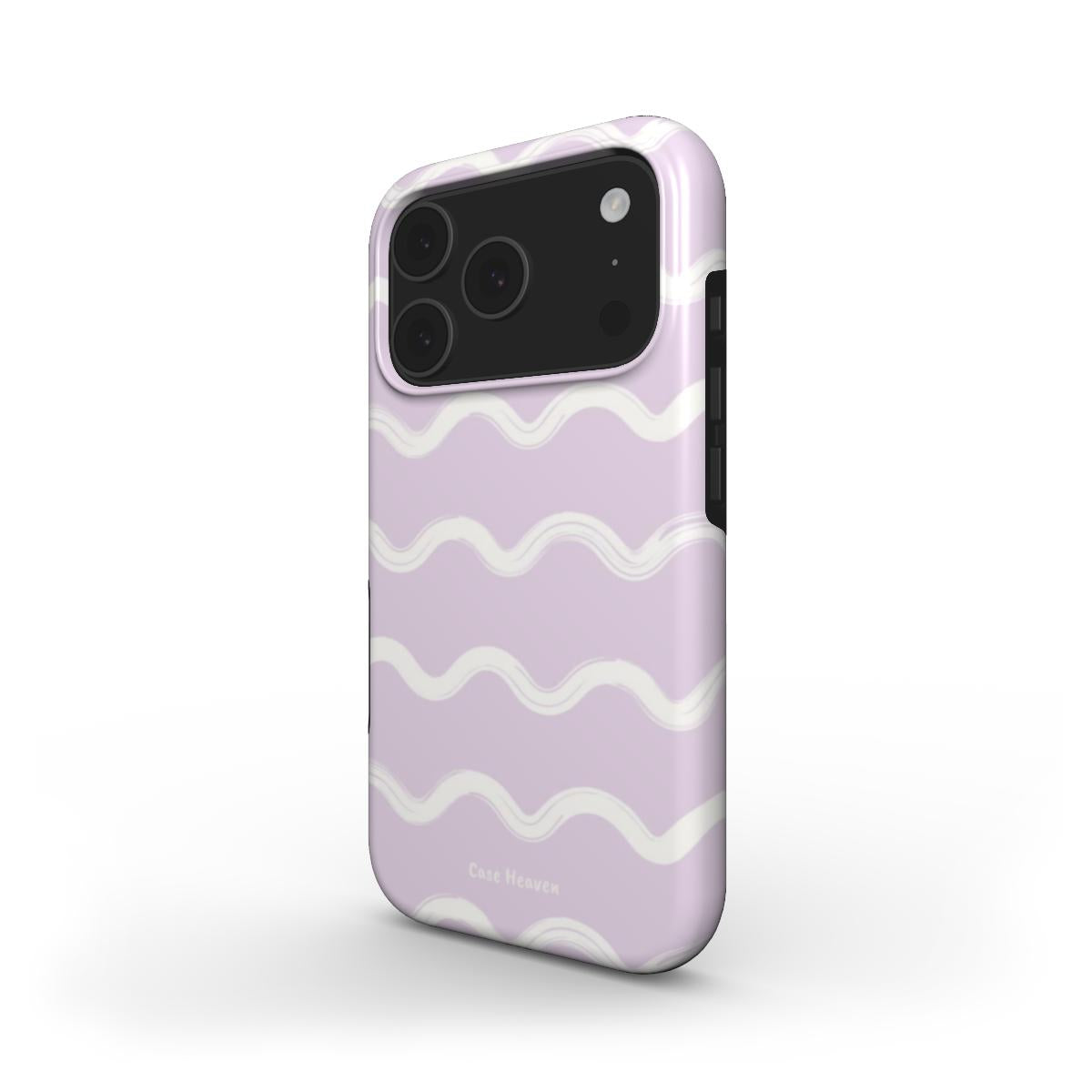 Violet Waves | MagSafe Tough Phone Case