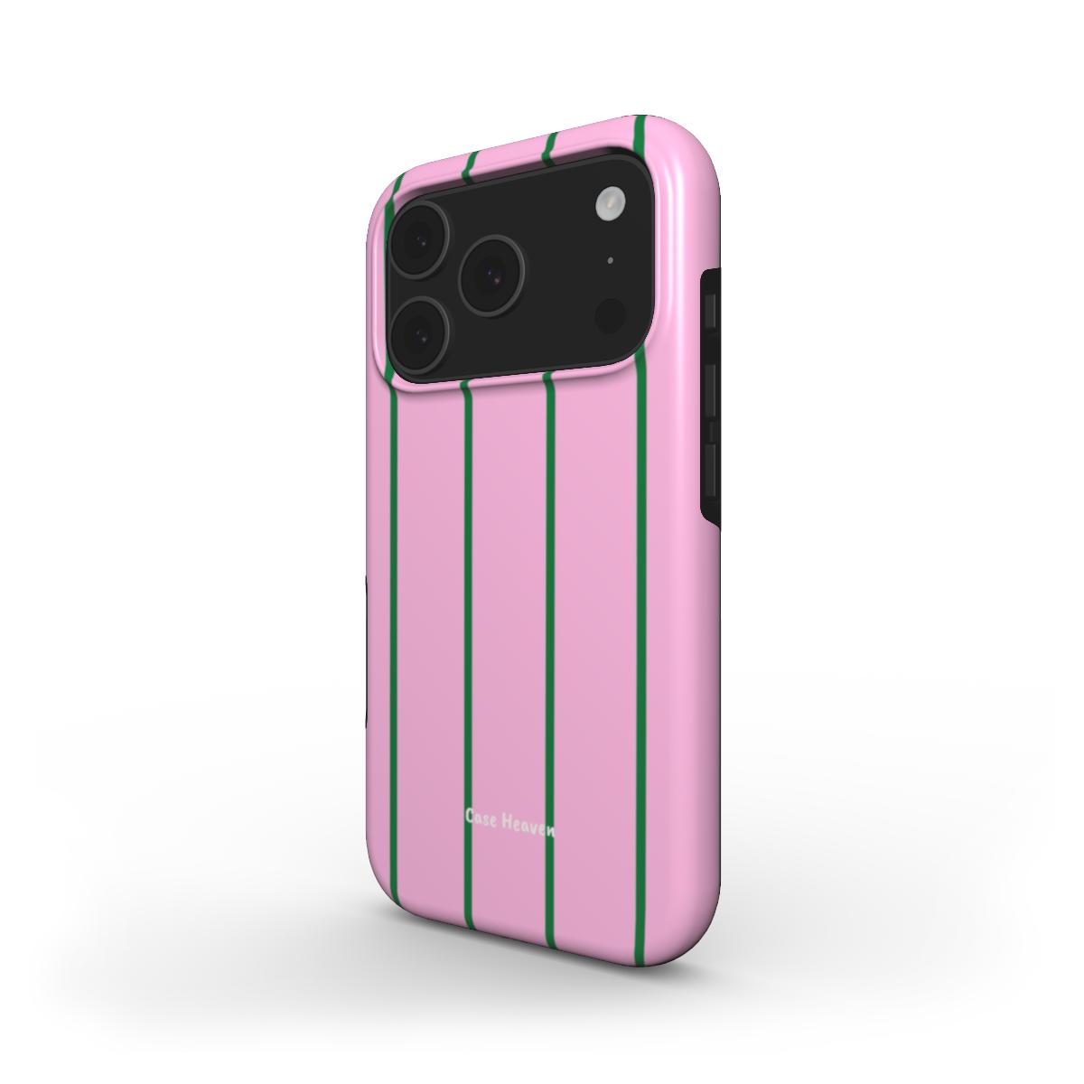 WaterMelon Stripes | MagSafe Tough Phone Case