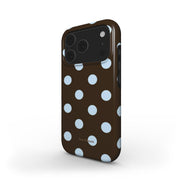 Minty Polka Dots | MagSafe Tough Phone Case