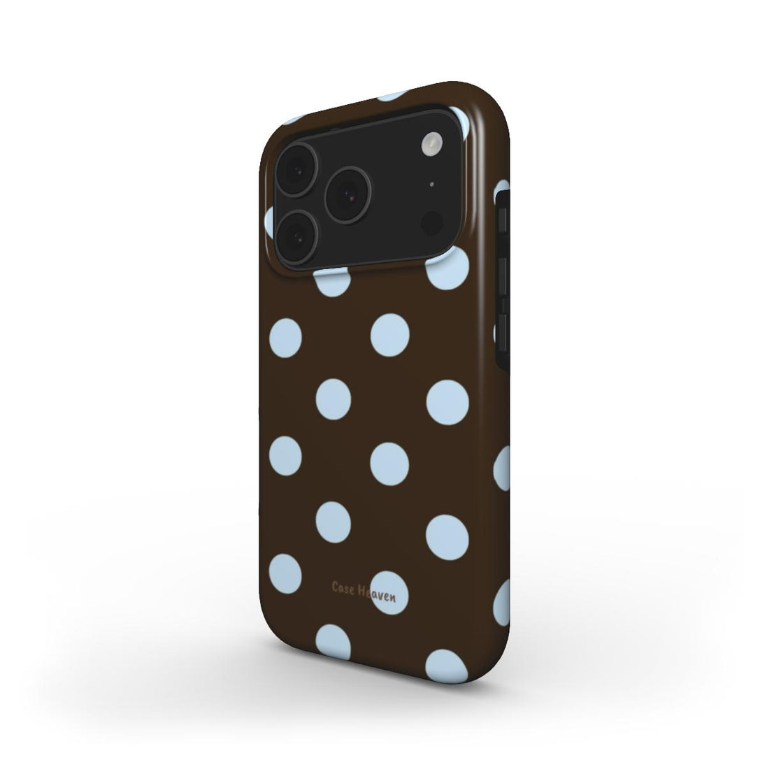 Minty Polka Dots | MagSafe Tough Phone Case