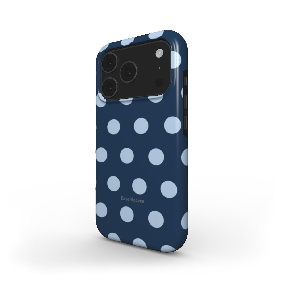 Midnight Polka Dots | MagSafe Tough Phone Case