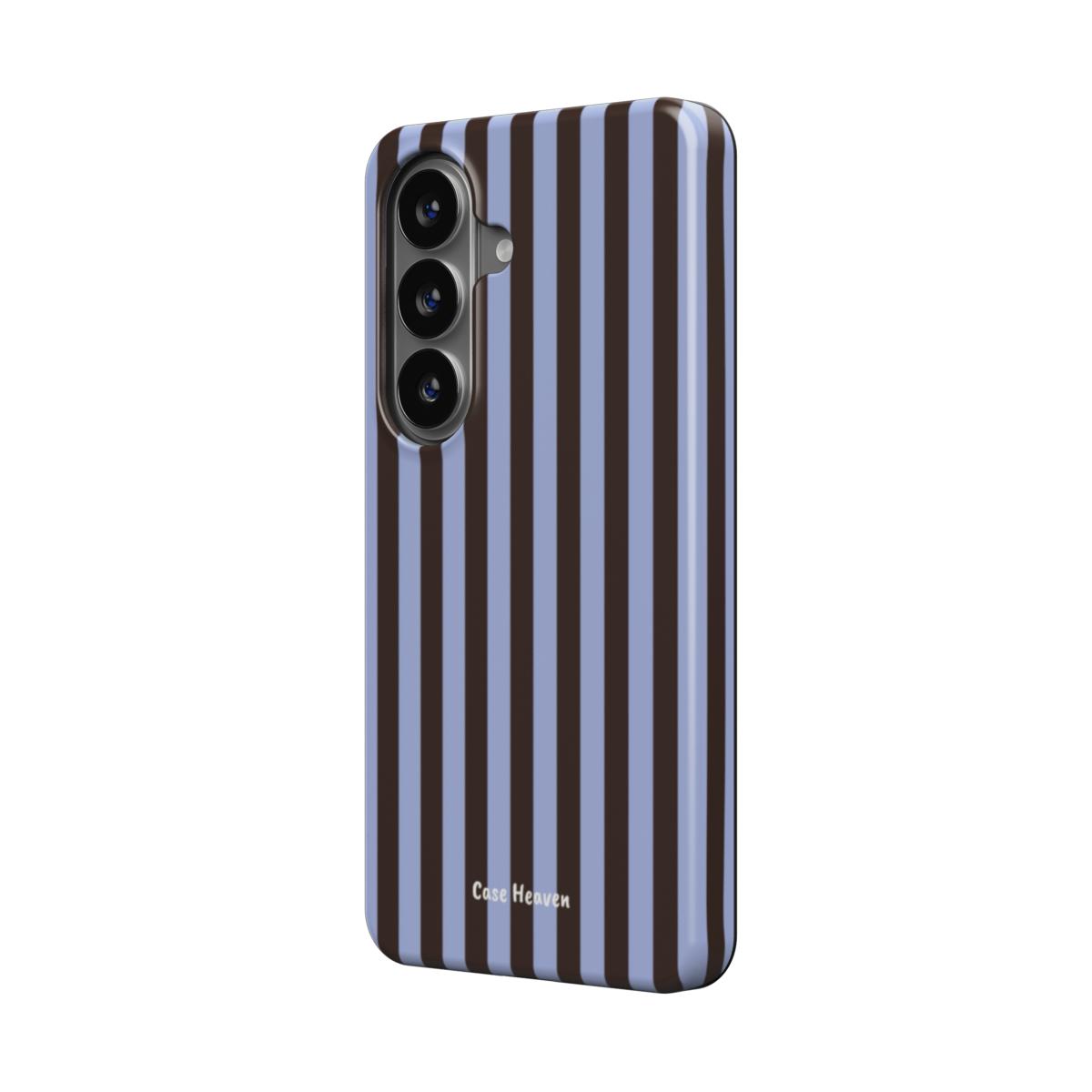Dark Chocolate Stripes | Magnetic Tough Phone Case