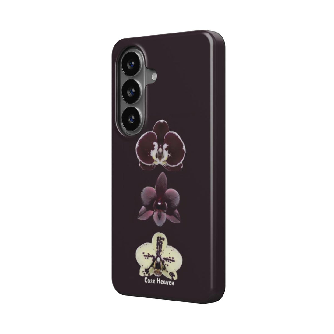 Midnight Orchid | Magnetic Tough Phone Case