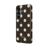 Minty Polka Dots | Magnetic Tough Phone Case