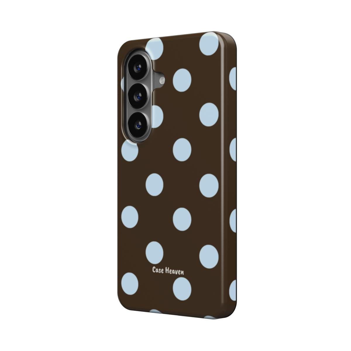 Minty Polka Dots | Magnetic Tough Phone Case