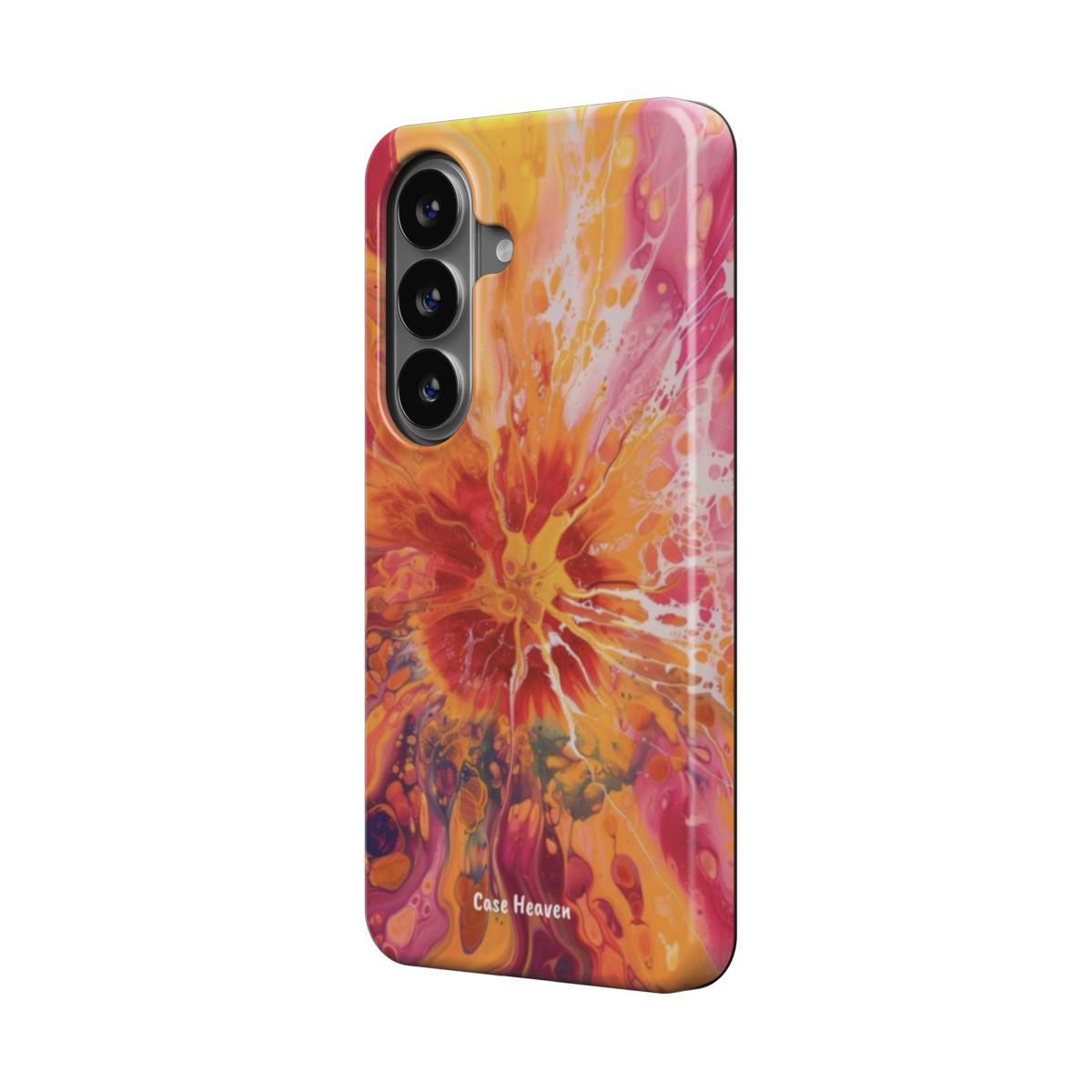 Sunburst Bloom | Magnetic Tough Phone Case