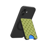 Mocha Olive Dots | Magnetic wallet