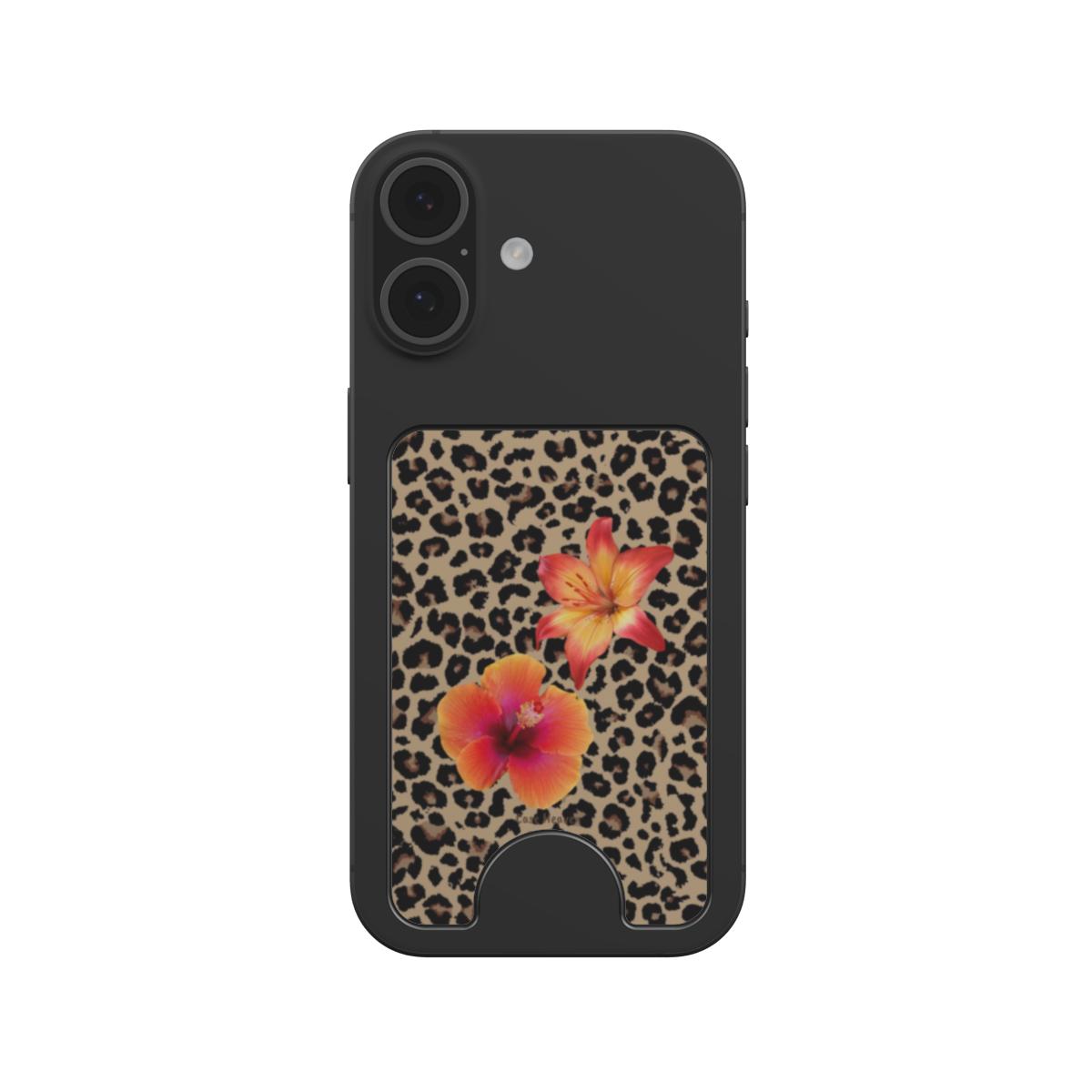 Tropical Cheetah Print | Magnetic wallet