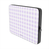 Lilac Gingham | Laptop Sleeve
