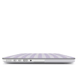 Lilac Gingham | MacBook Case