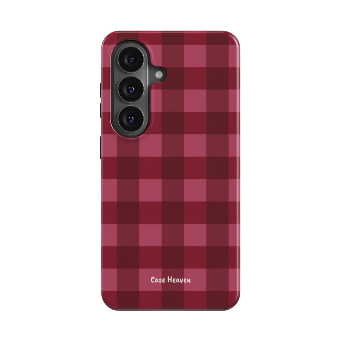 Ruby Gingham | Magnetic Tough Phone Case