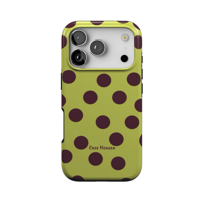 Limoncello Dots | MagSafe Tough Phone Case