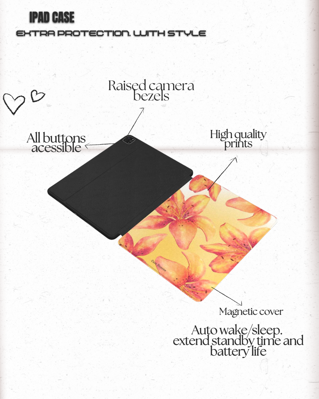 Sunlit Lily | iPad Case