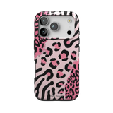 Pink Edgy Animal Print | MagSafe Tough Phone Case
