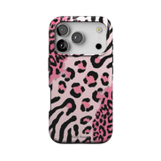Pink Edgy Animal Print | MagSafe Tough Phone Case