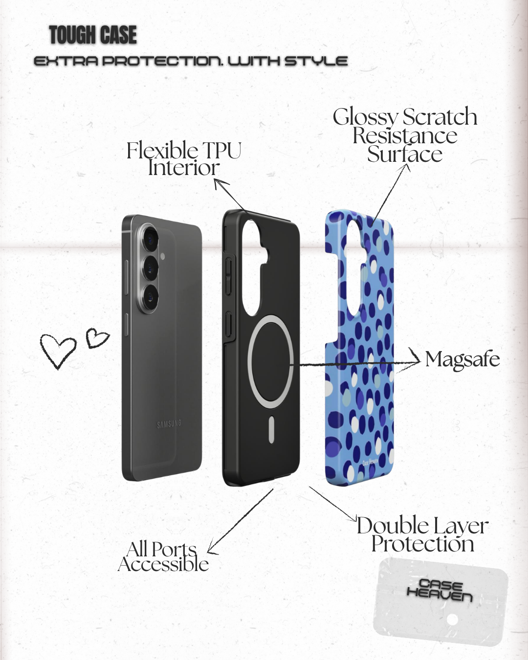 Always Late | Magnetic Tough Phone Case