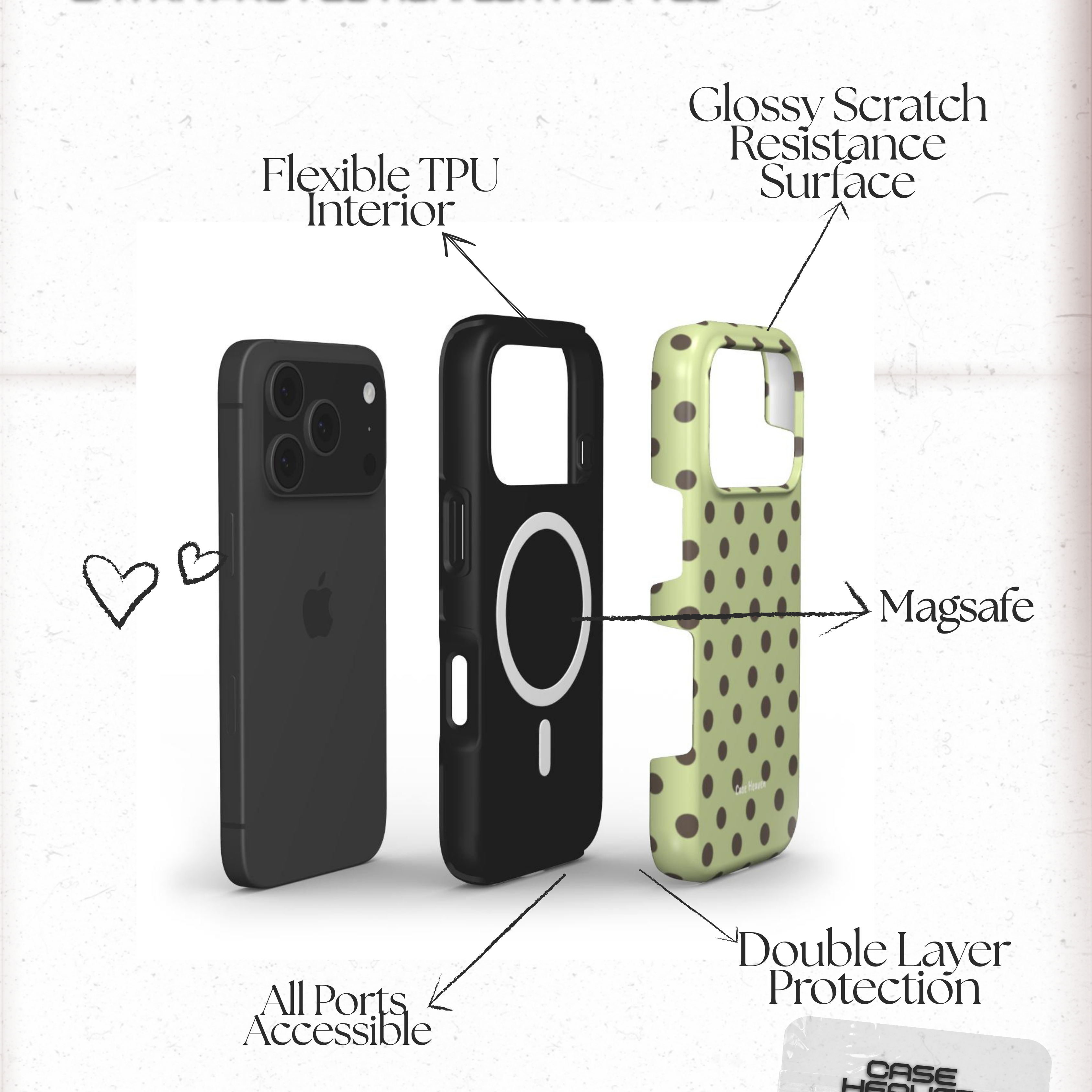 Pear Sorbet | MagSafe Tough Phone Case