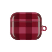 Ruby Gingham | AirPods Case
