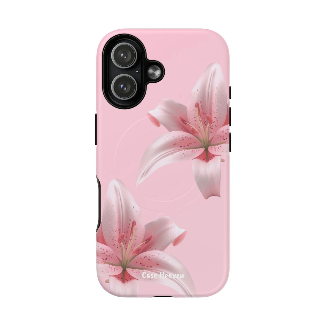 Pink Lily | MagSafe Tough Phone Case