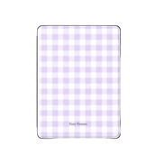 Lilac Gingham | iPad Case