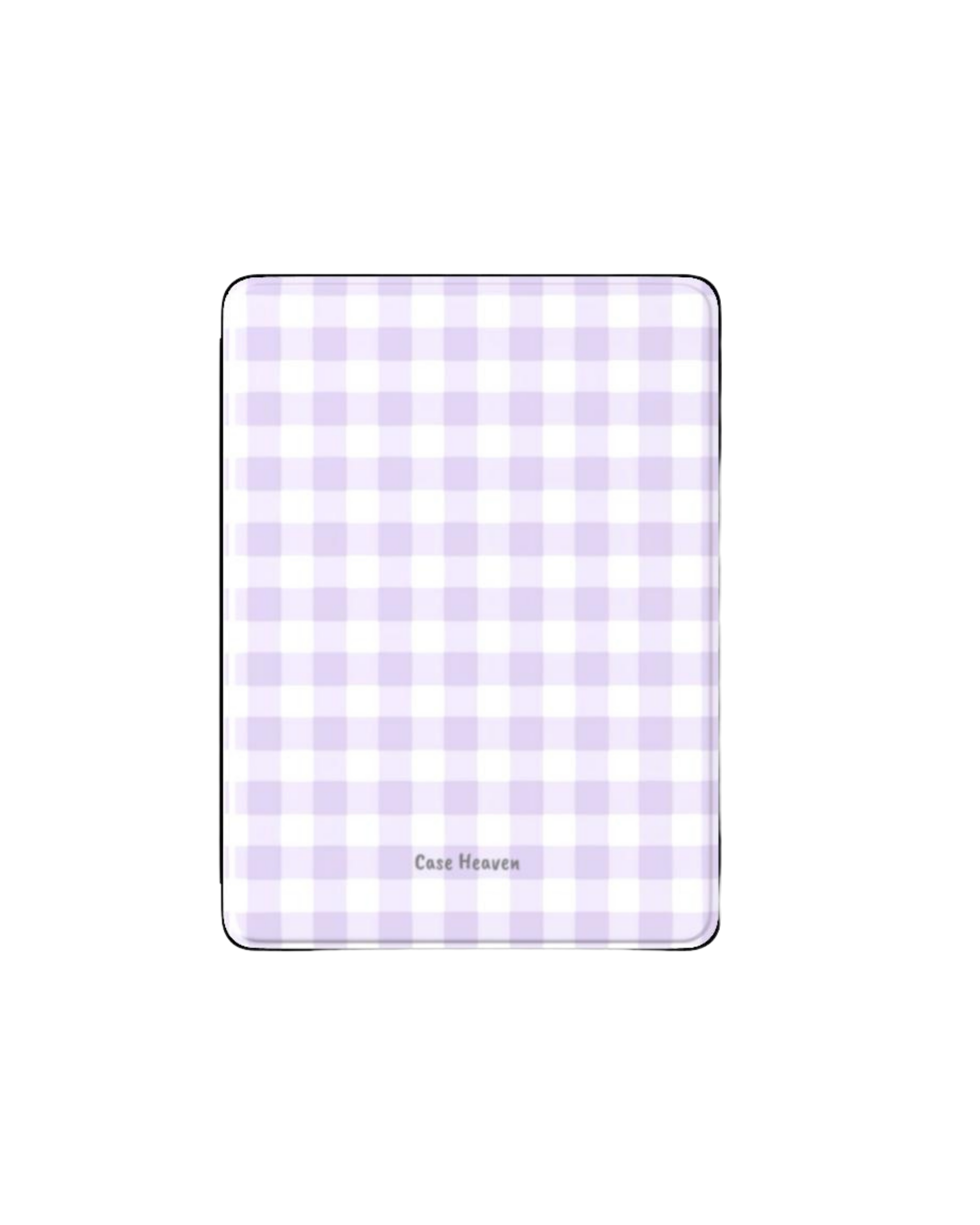 Lilac Gingham | iPad Case