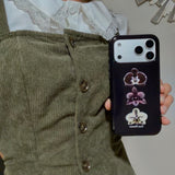 Midnight Orchid | MagSafe Tough Phone Case
